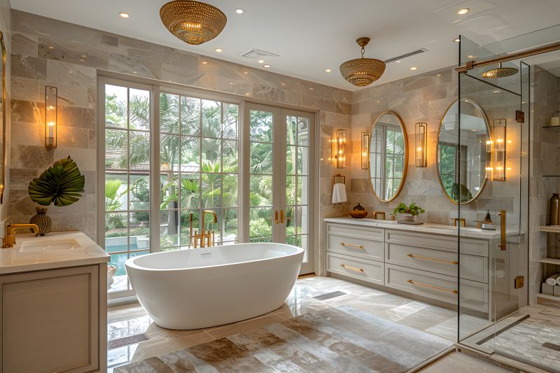 Luxury Bath with Freestanding Tub